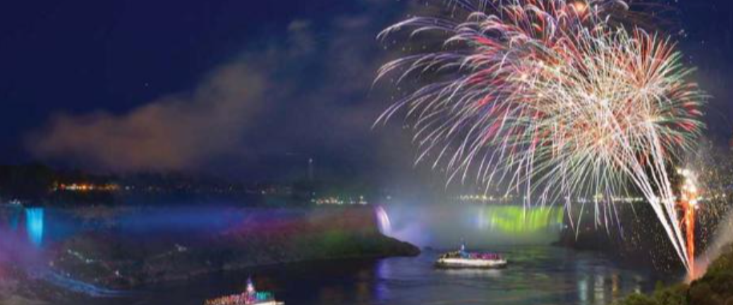 niagara falls boat tour fireworks